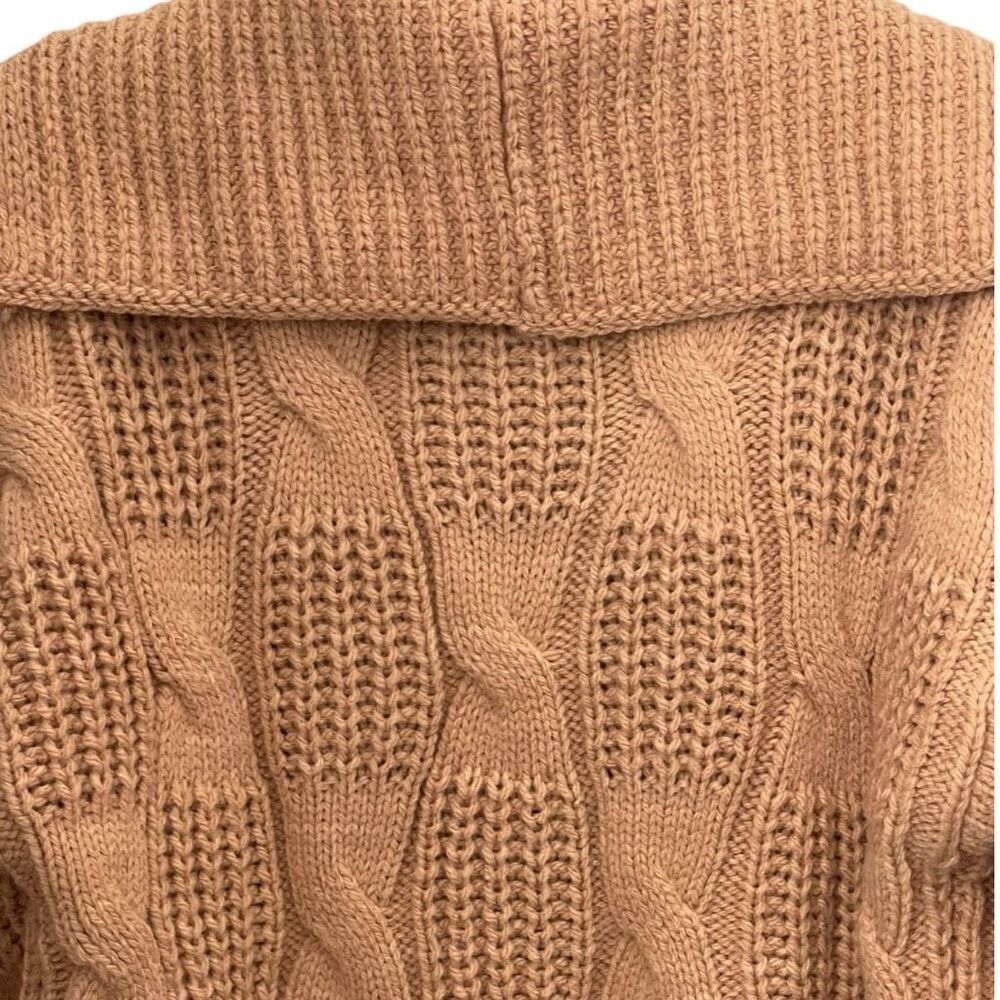 Universal Thread Cable Knit Open Front Cardigan S… - image 6